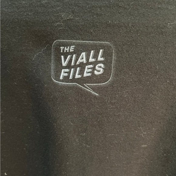 Gildan black the viall files how can i help? crewneck sweatshirt size M - Picture 4 of 6